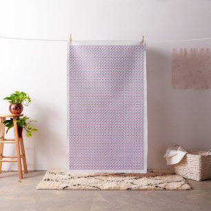 Tissu Motif floral Papillon Violet Cottagecore Mignon