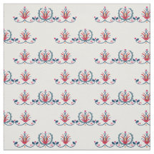 Motif floral textile folklorique hongrois