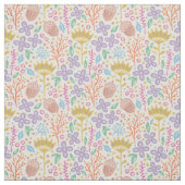 Tissu motif floral vintage de style boho. (Échantillon)