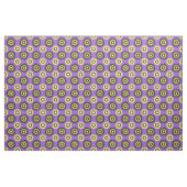 Tissu Motif floral violet continu de fierté non-binaire (Fat Quarter)