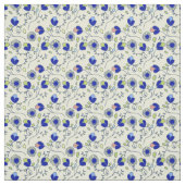 Tissu Motif fluide floral (Échantillon)
