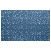 Tissu Motif Flute Music Note (Yard)
