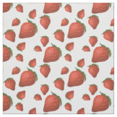 Tissu Motif fraise (Échantillon)