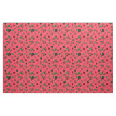 Tissu Motif framboise 1 (Yard)