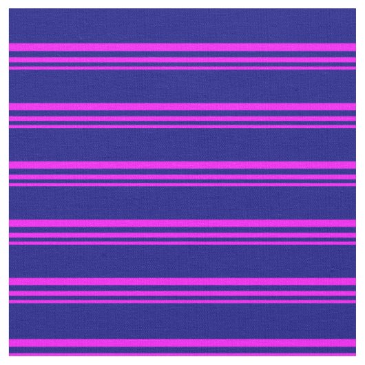 Tissu Motif Fuchsia et Blue Stripes (Fermer)