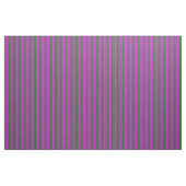 Tissu Motif Fuchsia et vert/rayé (Yard)