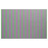 Tissu Motif Fuchsia & Lime Lines (Fat Quarter)