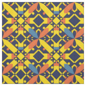 Tissu Motif géométrique abstrait (Échantillon)