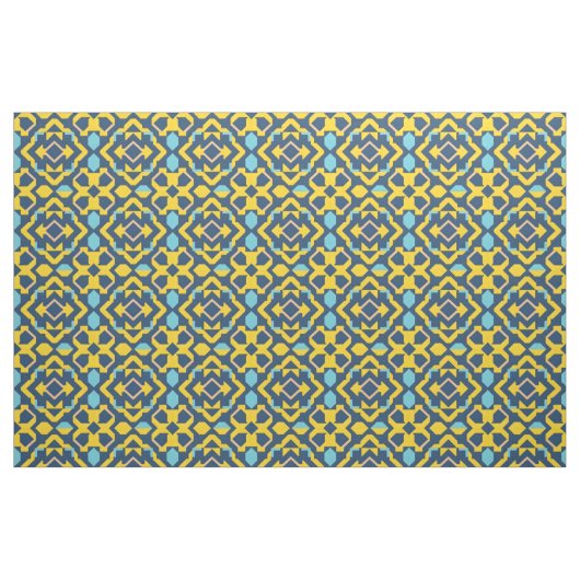 Tissu Motif géométrique abstrait (Fat Quarter)