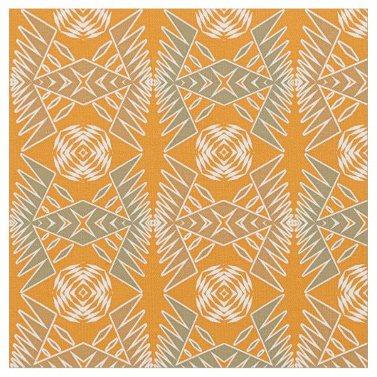 Tissu motif géométrique africain ethnique (Fermer)