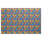 Tissu Motif géométrique coloré (Fat Quarter)