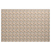 Tissu Motif géométrique de forme (Yard)