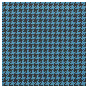Tissu Motif géométrique de pied-de-poule texturisé no
