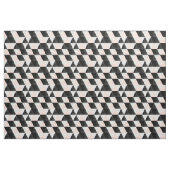 Tissu Motif géométrique de triangle tirée par la main (Fat Quarter)