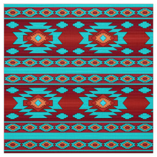 Tissu Motif géométrique du sud-ouest ethnique