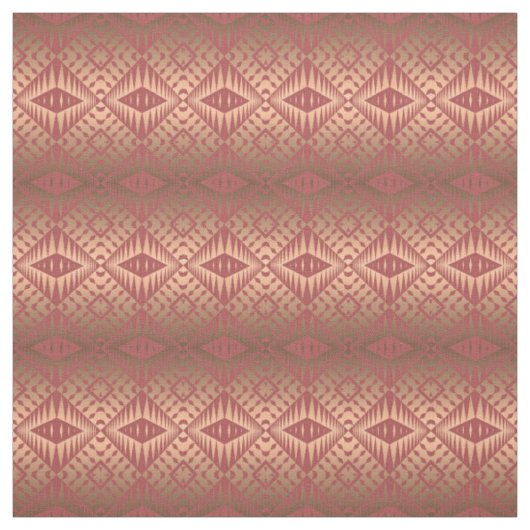 Tissu Motif géométrique ethnique de gradient (Échantillon)