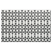 Tissu Motif géométrique noir et blanc (Fat Quarter)