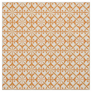 Tissu Motif Géométrique Symétrique