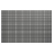 Tissu Motif Gingham Noir Blanc (Fat Quarter)