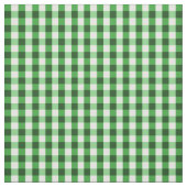 Tissu Motif Gingham Vert Forêt (Échantillon)