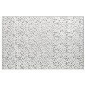 Tissu Motif girly chic d'impression de guépard d'argent (Yard)