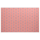 Tissu Motif Girly d'ancre (Yard)