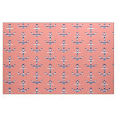 Tissu Motif Girly d'ancre (Fat Quarter)