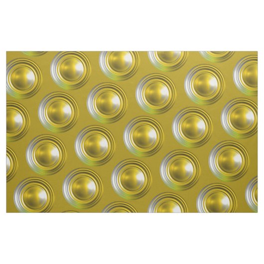Tissu Motif Gold 3d (Fat Quarter)