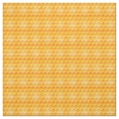 Tissu Motif Golden Honeycomb (Échantillon)