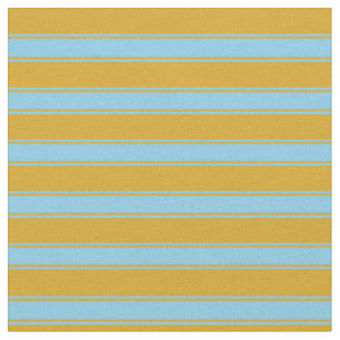 Tissu Motif Goldenrod et Sky Blue Colour
