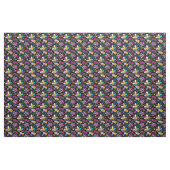 Tissu Motif graffiti fleur smiley mode (Yard)