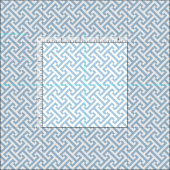 Tissu Motif grec bleu ciel (Carreau)