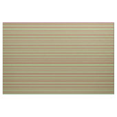 Tissu Motif Grilles Brown et vertes (Yard)