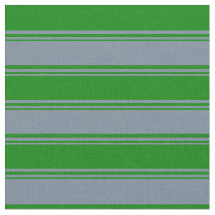 Tissu Motif gris ardoise légère et vert