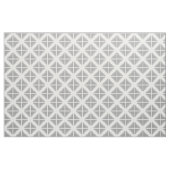 Tissu Motif gris blanc tendance triangles (Yard)