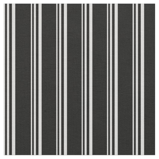 Tissu Motif gris clair et noir (Fermer)
