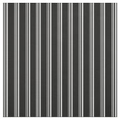 Tissu Motif gris clair et noir (Échantillon)