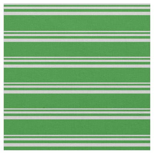 Tissu Motif gris clair et vert forêt (Fermer)