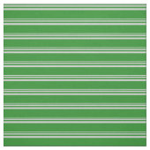 Tissu Motif gris clair et vert forêt (Échantillon)