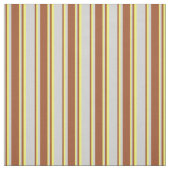 Tissu Motif gris clair, sienne et jaune (Échantillon)