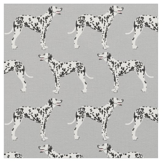 Tissu motif gris de Dalmatie (Fermer)