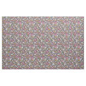 Tissu motif gris de kawaii (Fat Quarter)