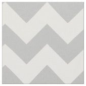 Tissu Motif gris et blanc de Chevron de zigzag (Fermer)