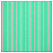 Tissu Motif Gris et lignes vertes (Échantillon)