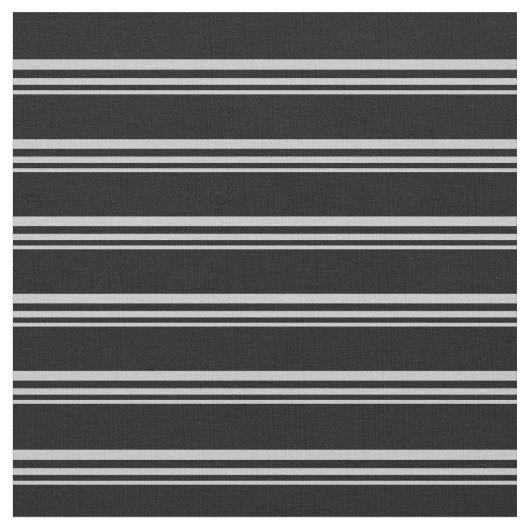 Tissu Motif gris et noir (Fermer)