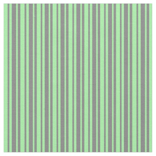 Tissu Motif gris et vert à rayures/rayures (Fermer)