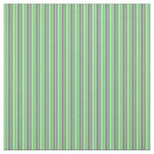 Tissu Motif gris et vert à rayures/rayures (Échantillon)