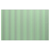 Tissu Motif gris et vert à rayures/rayures (Fat Quarter)