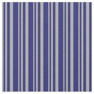 Tissu Motif gris foncé et bleu nuit