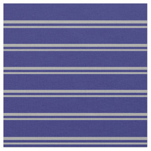 Tissu Motif gris foncé et bleu nuit